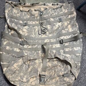 Military Issue Digital Camo Rucksack Backpack w/ US